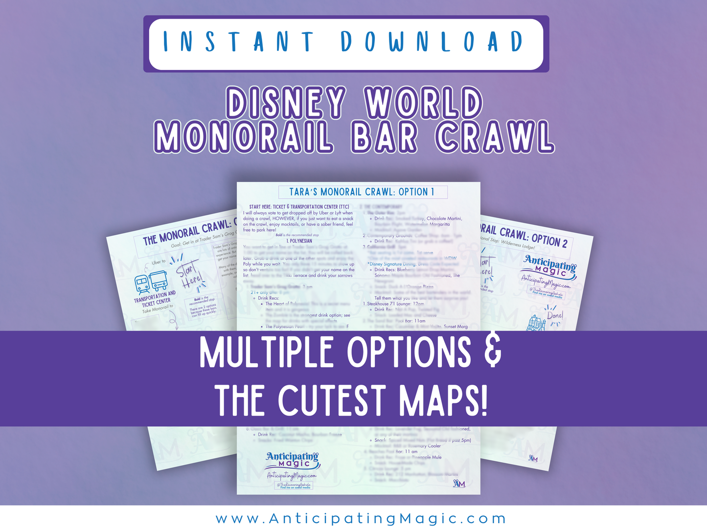 Disney social drinking guide for friends trips celebrations and adult group vacations at Disney World