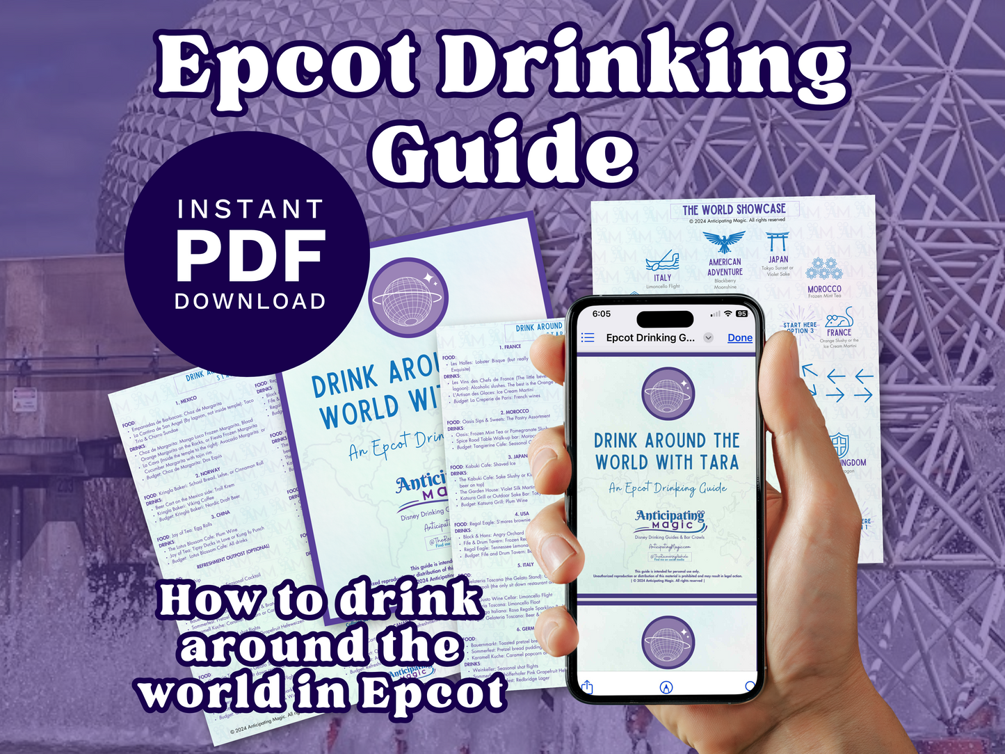 Epcot Drinking Guide: Drink Around the World in Disney