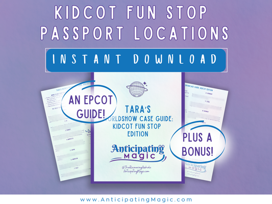 Kidcot Fun Stop Location Guide for Epcot World Showcase, Where to get your passport stamped in Epcot